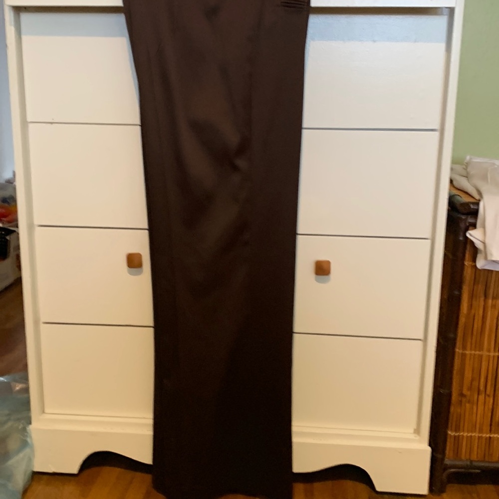 Very beautiful brown satin looking dress pants